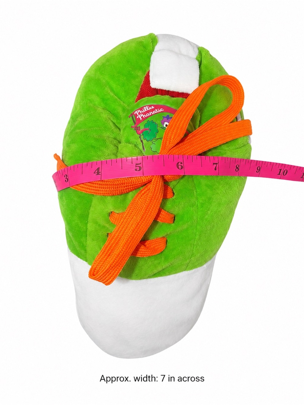 Philadelphia Phillies Phillie Phanatic Oversized Plush Slippers - Picture 5 of 5